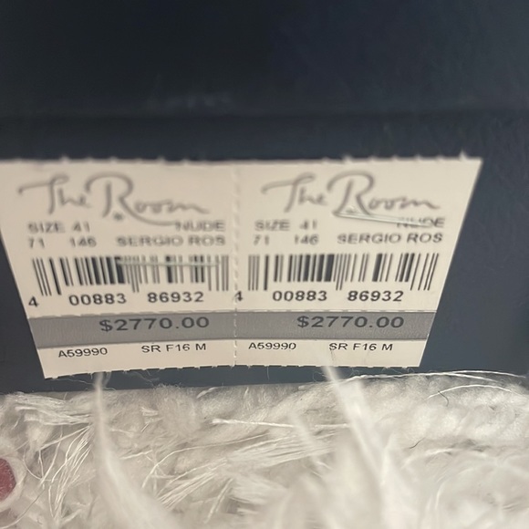 BNWT Sergio Rossi Swarovski Heels Size 41EU - Picture 7 of 7